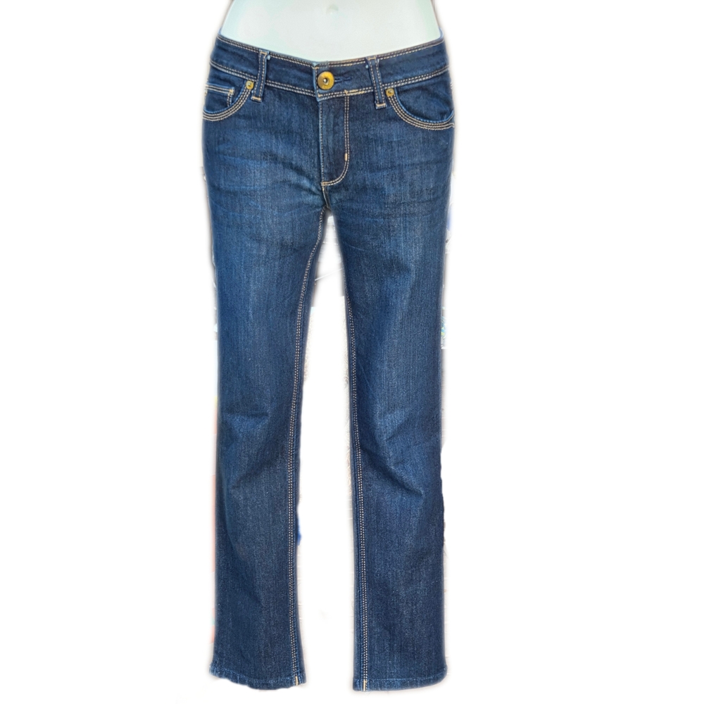 DL1961 Angel Mid-Rise Skinny Ankle Jeans w/ 4 Way Stretch Size 27
